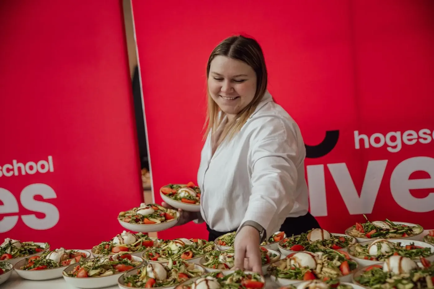 Catering & bartenders van Team WAUW op een evenement