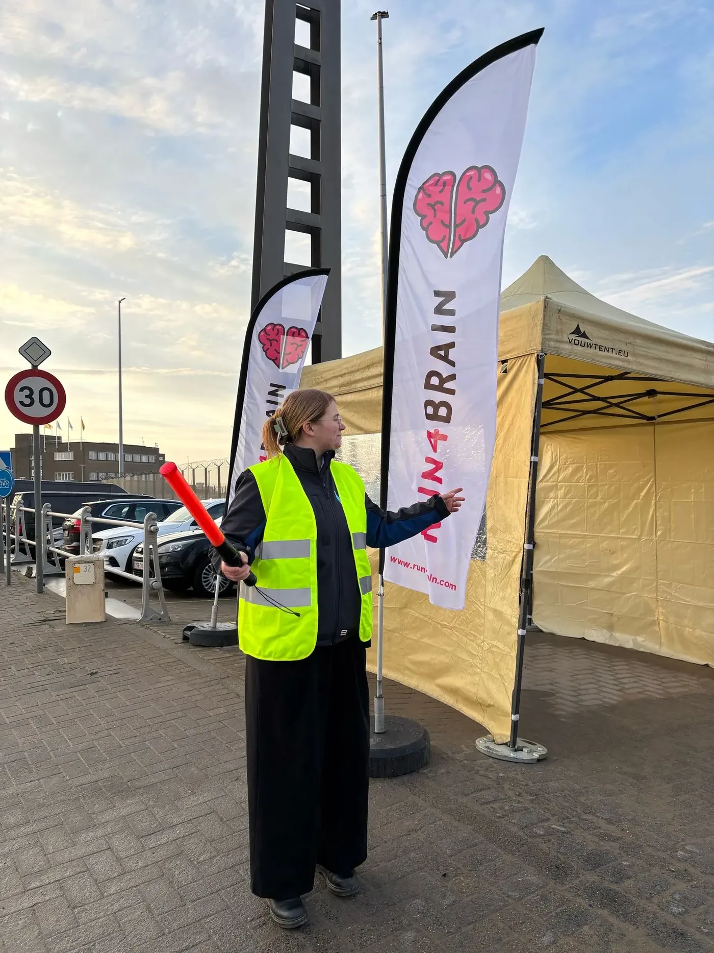Parkingboys & girls van Team WAUW op een evenement