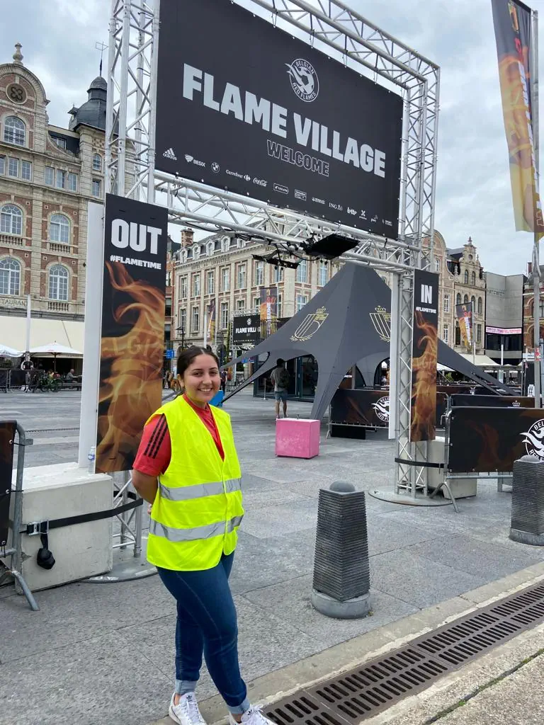 Stewards van Team WAUW op een evenement